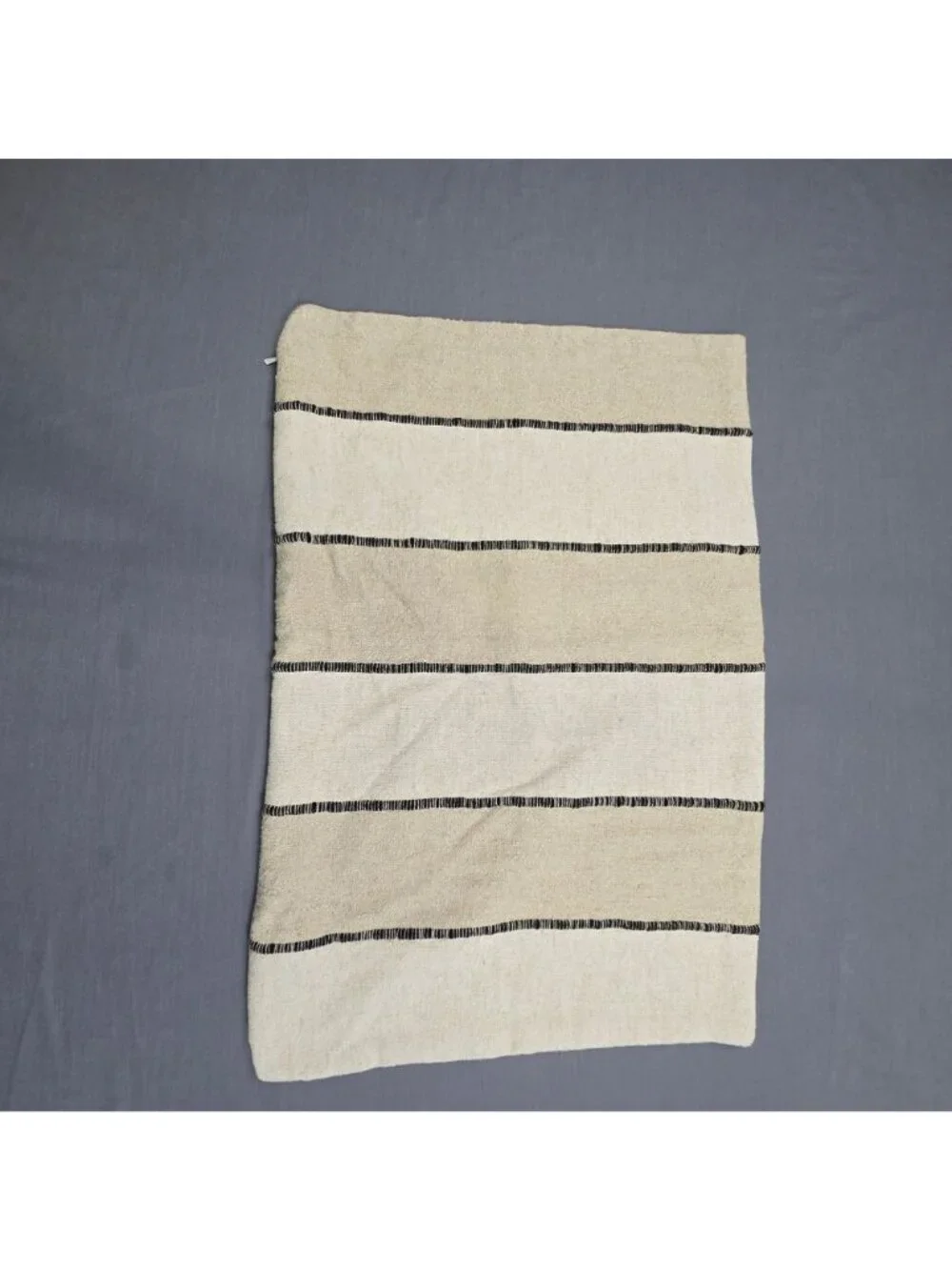 Zara Home 3 Pillow Covers Beige Cream Textured Woven Knit Boho Neutral Cotton Li